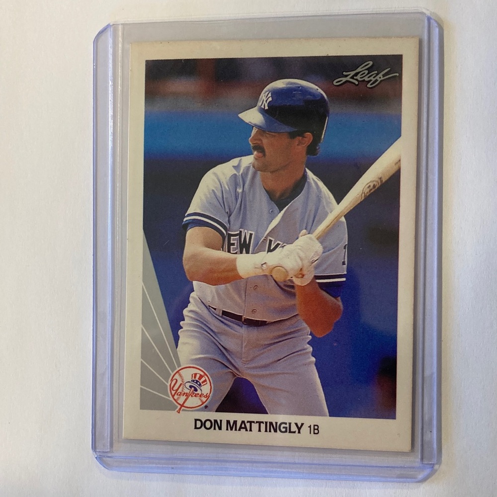 Lot of 9 Vintage 80s-90s Don Mattingly Baseball Cards Yankees - Picture 12 of 16